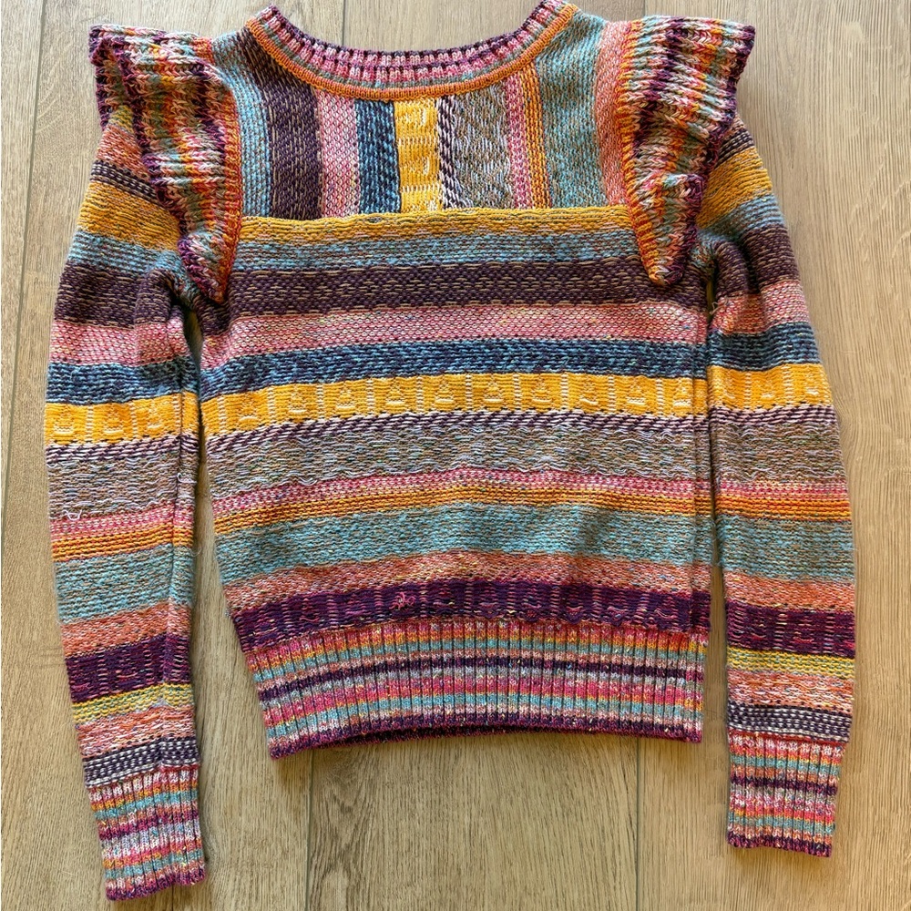 Pilcro Multicolor Striped Women's Knit Sweater